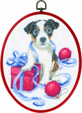 Рождественский щенок Permin 92-6611