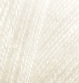 Пряжа Ализе Angora Real 40 цв.067 молочно-бежевый Alize ANG.REAL.40.067