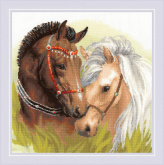 Пара лошадей Риолис 1864