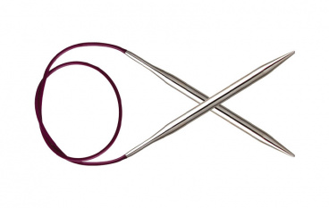 Спицы круговые для вязания Nova Metal Knit Pro 3,5мм/80см Knit pro 11335, цена 565 руб. - интернет-магазин Мадам Брошкина