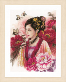 Asian lady in pink    Lanarte PN-0170199