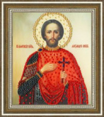 Икона Святого Благоверного Великого Князя Александра Невского Золотое руно РТ-126