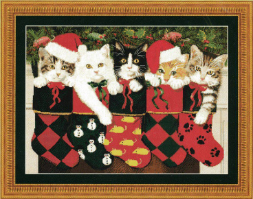 Рождественские носки Kustom Krafts 98237, цена 4 237 руб. - интернет-магазин Мадам Брошкина