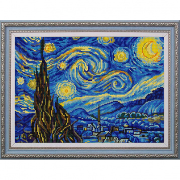 Звездная ночь (Ван Гог) Конёк 9887, цена 405 руб. - интернет-магазин Мадам Брошкина