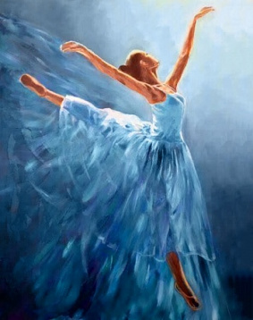 Балерина в голубом Гpанни Ag2334, цена 2 424 руб. - интернет-магазин Мадам Брошкина