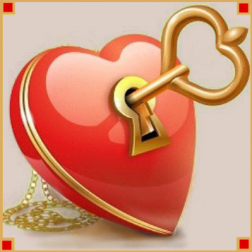 Ключ от сердца Алмазная живопись АЖ.1294, цена 780 руб. - интернет-магазин Мадам Брошкина