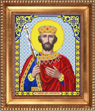 Святой Великий Царь Константин Благовест И-4114, цена 174 руб. - интернет-магазин Мадам Брошкина