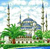 Мечеть Алмазная живопись АЖ.1004