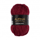 Пряжа Альпина Harmony цв.09 бордовый Alpina 92602291624