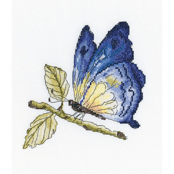 Хрупкая красота в голубом RTO С175, цена 377 руб. - интернет-магазин Мадам Брошкина
