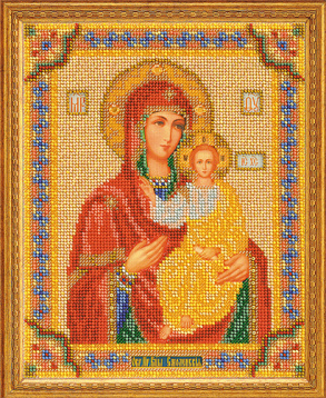 Смоленская Богородица Кроше В-163, цена 1 405 руб. - интернет-магазин Мадам Брошкина