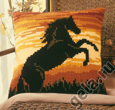 Лошадь на закате Vervaco PN-0008758, цена €30 - интернет-магазин Мадам Брошкина