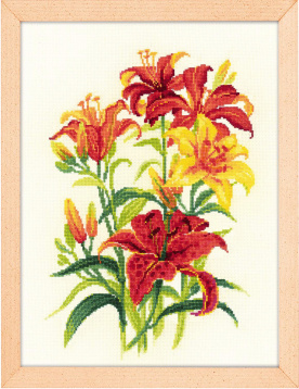 Солнечные лилии Риолис 1782, цена 1 654 руб. - интернет-магазин Мадам Брошкина