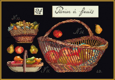 Корзина с яблоками Thea Gouverneur 2099.05, цена 1 473 руб. - интернет-магазин Мадам Брошкина