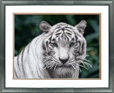 Белый тигр Чаривна Мить СБ-145, цена 182 руб. - интернет-магазин Мадам Брошкина