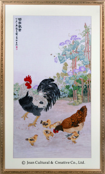 Куриное семейство Xiu crafts 280105, цена 5 815 руб. - интернет-магазин Мадам Брошкина