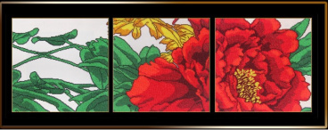 Красный цветок Астрея Арт АСТ.00302, цена 4 606 руб. - интернет-магазин Мадам Брошкина