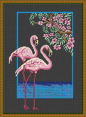 Фламинго Орнамент ЯМ-002