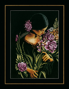 Woman & flowers  Lanarte PN-0165378, цена 6 168 руб. - интернет-магазин Мадам Брошкина