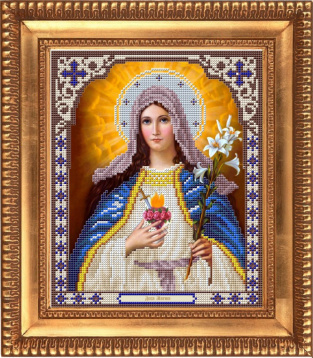 Дева Мария Благовест К-4006, цена 183 руб. - интернет-магазин Мадам Брошкина