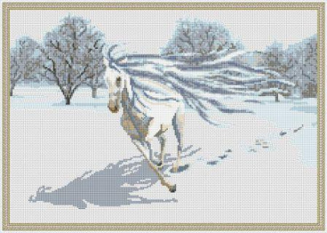 Снежный конь Орнамент ЖП-008, цена 1 175 руб. - интернет-магазин Мадам Брошкина