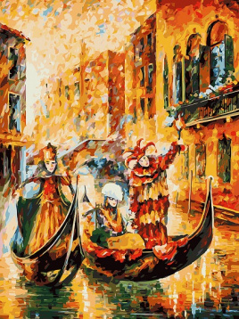 Венецианская гондола Белоснежка 187-AS, цена 929 руб. - интернет-магазин Мадам Брошкина