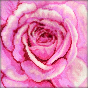 Розовая роза RTO С070, цена 201 руб. - интернет-магазин Мадам Брошкина