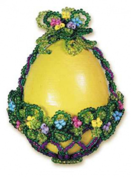 Яйцо корзинка Риолис Б015, цена 370 руб. - интернет-магазин Мадам Брошкина