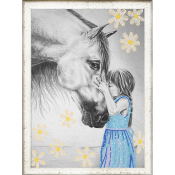 Девочка и лошадь Конёк 8410, цена 405 руб. - интернет-магазин Мадам Брошкина