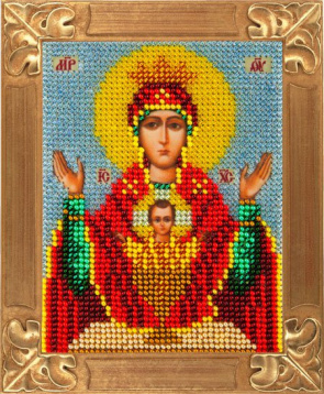 Пресвятая Богородица Borovsky&sons В738, цена 660 руб. - интернет-магазин Мадам Брошкина