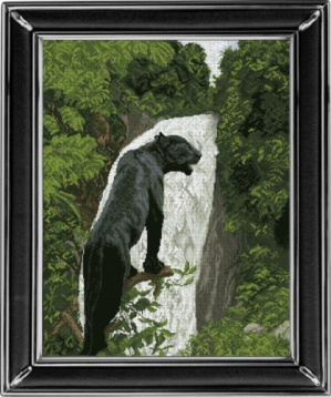 Черная пантера 1 Краса i Творчiсть 10513, цена 4 820 руб. - интернет-магазин Мадам Брошкина