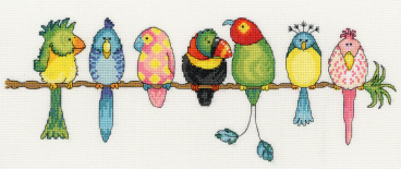 Экзотические птицы Bothy Threads XGR3, цена €38 - интернет-магазин Мадам Брошкина