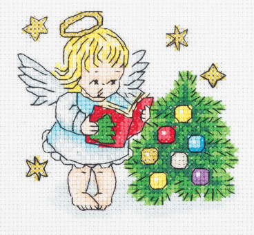 Рождественский ангел Panna 8-272, цена 418 руб. - интернет-магазин Мадам Брошкина