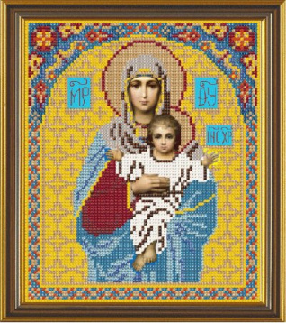 Богородица Леушинская Nova Sloboda С9006, цена 1 093 руб. - интернет-магазин Мадам Брошкина