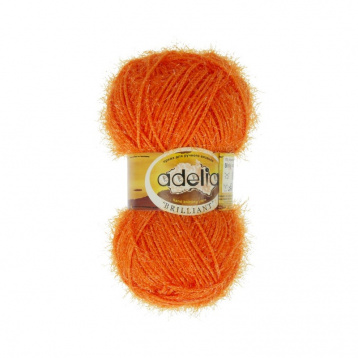 Пряжа Аделия Brilliant цв.04 оранжевый Adelia 3243757782, цена 2 331 руб. - интернет-магазин Мадам Брошкина