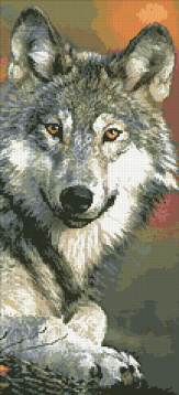 Волк Паутинка М357, цена 1 534 руб. - интернет-магазин Мадам Брошкина