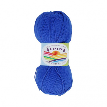 Пряжа Альпина Holly цв.546 яр.синий Alpina 10229631702, цена 2 188 руб. - интернет-магазин Мадам Брошкина