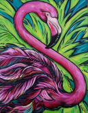 Розовый фламинго Колор кит CKC007