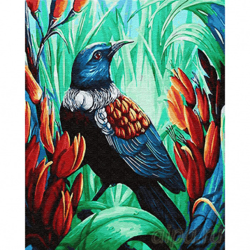 Тропическая птичка  Цветной GX23051, цена 1 117 руб. - интернет-магазин Мадам Брошкина