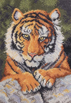 Бенгальский тигр Bucilla BCL- 45475, цена 1 180 руб. - интернет-магазин Мадам Брошкина