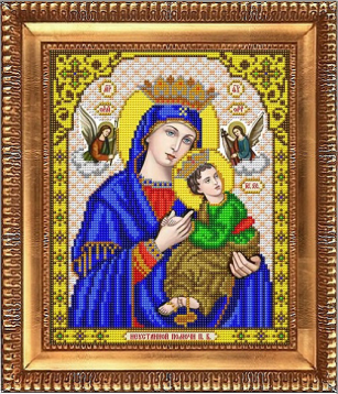 Пресвятая Богородица Неустанной помощи Благовест И-4037, цена 183 руб. - интернет-магазин Мадам Брошкина
