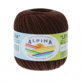 Пряжа Альпина Lena цв.79 коричневый Alpina 23627276102