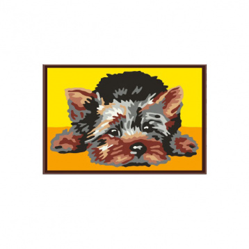 Лохматый щенок Molly KH0277, цена 540 руб. - интернет-магазин Мадам Брошкина