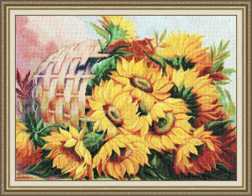 Цветы солнца №2 Золотое руно Т-010, цена 2 005 руб. - интернет-магазин Мадам Брошкина