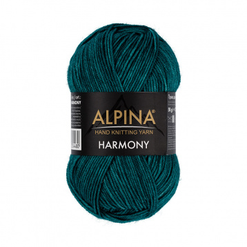 Пряжа Альпина Harmony цв.07 зеленый Alpina 92602291054, цена 5 121 руб. - интернет-магазин Мадам Брошкина