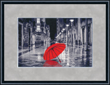 Красный зонтик Золотое руно ГМ-024, цена 2 250 руб. - интернет-магазин Мадам Брошкина