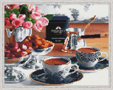 Аромат утреннего кофе Цветной QA201916, цена 2 198 руб. - интернет-магазин Мадам Брошкина