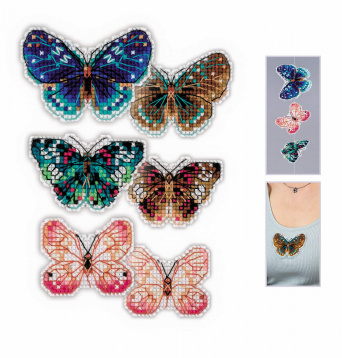 Парящие бабочки Риолис 1997АС, цена 481 руб. - интернет-магазин Мадам Брошкина