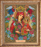Богородица Неувядаемый цвет Русская искусница 507