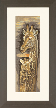 Мать и детеныш жирафа Lanarte PN-0008033, цена 5 341 руб. - интернет-магазин Мадам Брошкина